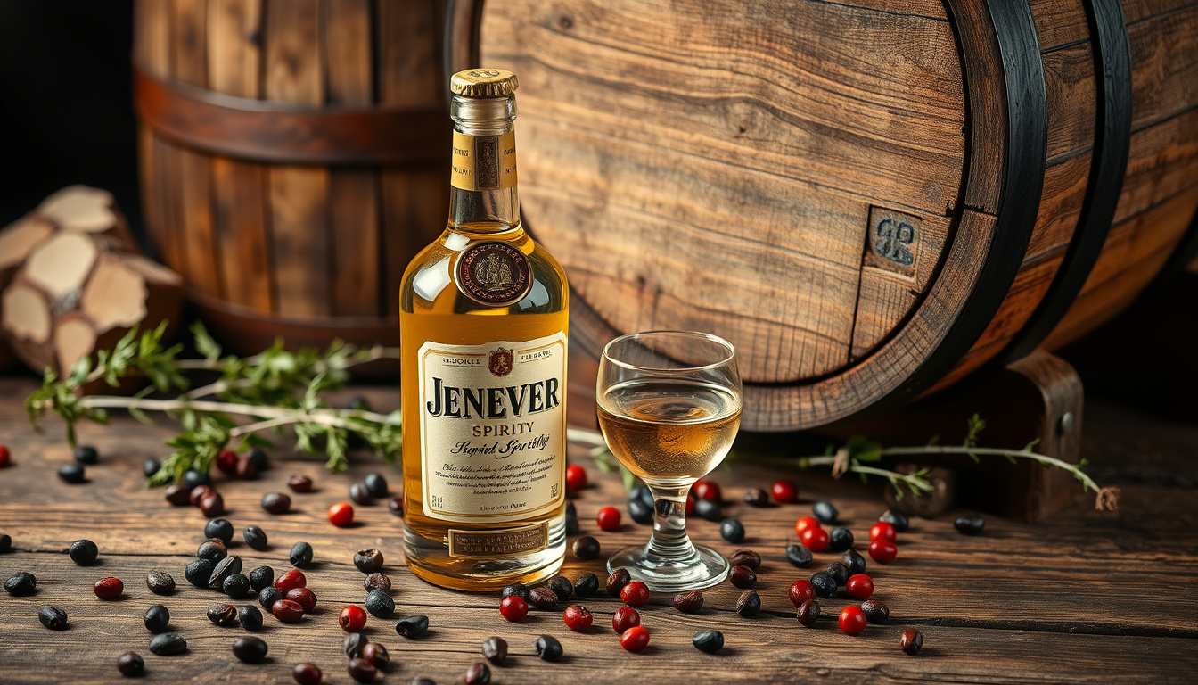 Welke alcoholische drank kwam via Keulen hierheen? Jenever