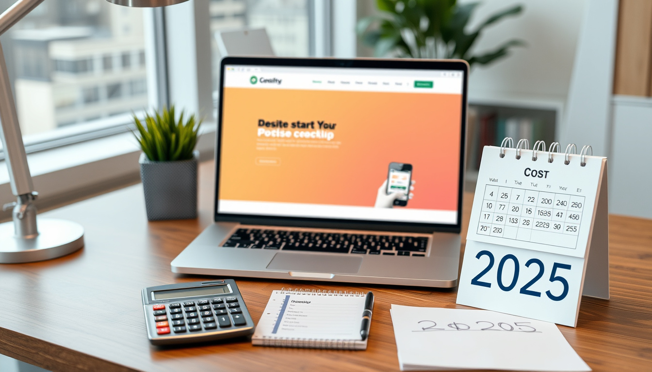 Professionele website laten maken: kosten 2025